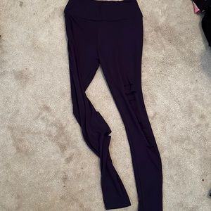 Spandex "slit" leggings